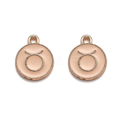 Alloy Enamel Pendants ENAM-S124-01A-10C-1
