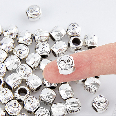 Tibetan Style Alloy European Beads FIND-DC0002-68-1