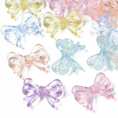Transparent Acrylic Beads X-OACR-N008-062-01-1