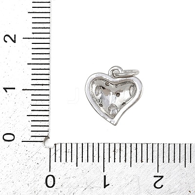 Brass Micro Pave Cubic Zirconia Pendants KK-A269-05P-1