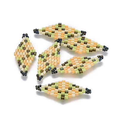 MIYUKI & TOHO Handmade Japanese Seed Beads Links SEED-E004-I07-1