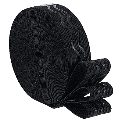 Polycotton Non Slip Knitted Cord SRIB-WH0011-254-1