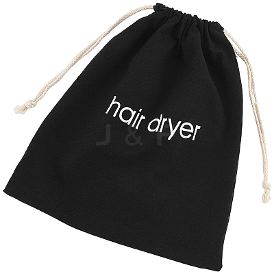 Canvas Cloth Hair Dryer Packing Drawstring Bags ABAG-WH20027-005A-1