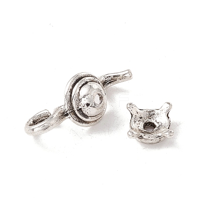 Alloy Bead Cap Set FIND-E033-02AS-1
