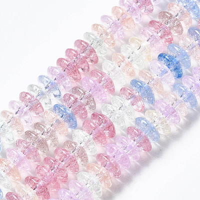 Crackle Glass Beads X-GLAA-S192-B-004M-1