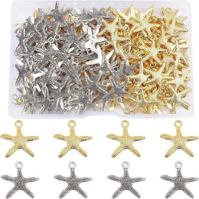 2 Styles Tibetan Style Alloy Pendants TIBEP-CA0001-05-1