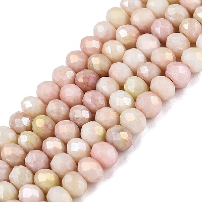 Ombre Effect Dyed Glass Beads Strands GLAA-C023-02-C20-1