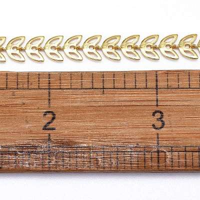 Brass Handmade Cobs Chains CHC-G006-14G-1