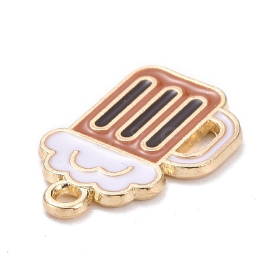 Alloy Enamel Pendants ENAM-M044-18LG-1