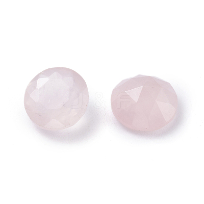 Natural Rose Quartz Cabochons G-G835-A01-04-1