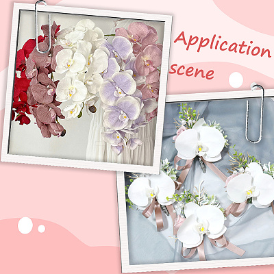 Cloth Imitation Phalaenopsis Amabilis DIY-WH20002-197-1