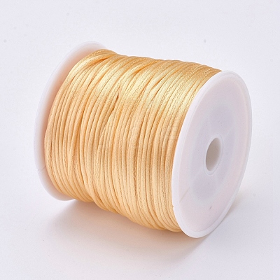 Nylon Satin Rattail Cords NWIR-WH0009-15A-07-1
