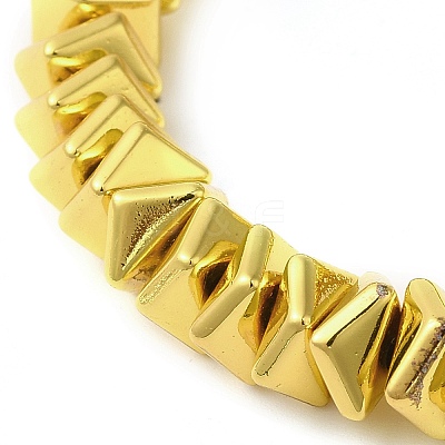 Electroplated Synthetic Non-magnetic Hematite Beads Strands G-L606-A01-01C-1