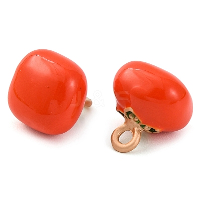 Alloy Enamel Pendants X-PALLOY-S032-01A-029-1