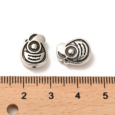 Tibetan Style Alloy Beads FIND-C043-052AS-1