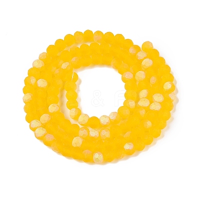 Transparent Glass Beads Strands LS-EGLA-A044-T4mm-MB05-1