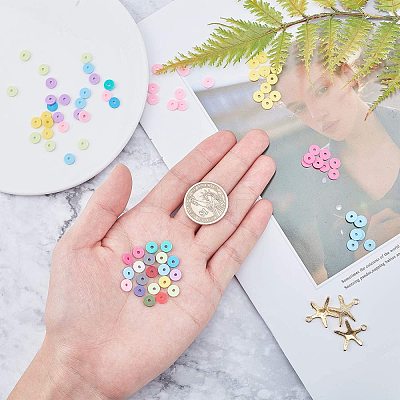 Handmade Polymer Clay Beads CLAY-JP0001-03-6mm-1