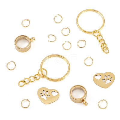 DIY Keychain Kits DIY-TA0014-65B-G-1