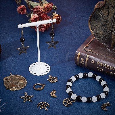 15 Styles Tibetan Style Alloy Pendants FIND-SC0008-47-1