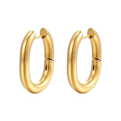 304 Stainless Steel Hoop Earrings PW-WG61766-01-1