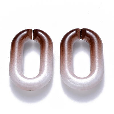 Two Tone Opaque Acrylic Linking Rings OACR-S036-006A-M02-1