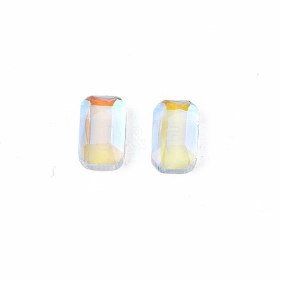 Glass Rhinestone Cabochons MRMJ-N027-023A-1