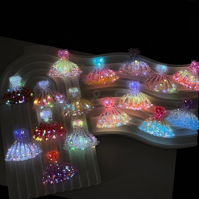 Luminous Opaque Resin Cabochons CRES-L045-11-1