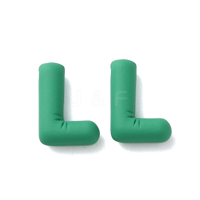 Spray Painted Alloy Pendants FIND-C062-08L-1