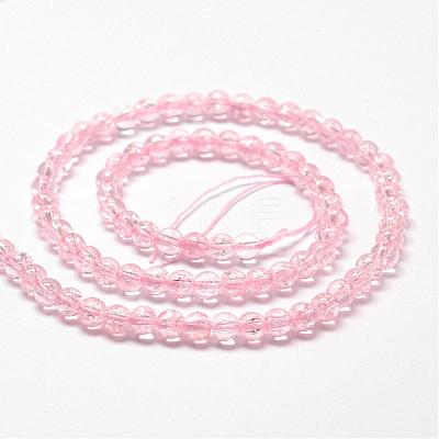 Synthetic Crackle Quartz Beads Strands CCG-K001-8mm-01-1