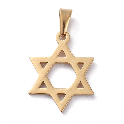304 Stainless Steel Pendants STAS-I127-031G-B-1
