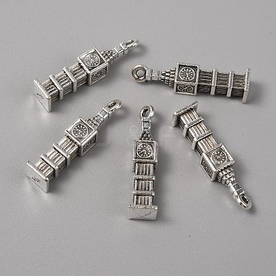 Tibetan Style Alloy Pendants FIND-CJC0018-27AS-1