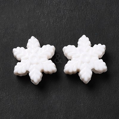 Opaque Acrylic Beads X-MACR-J123-07-1