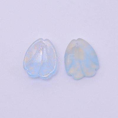 Handmade Lampwork Pendants FOIL-CJC0003-03H-1