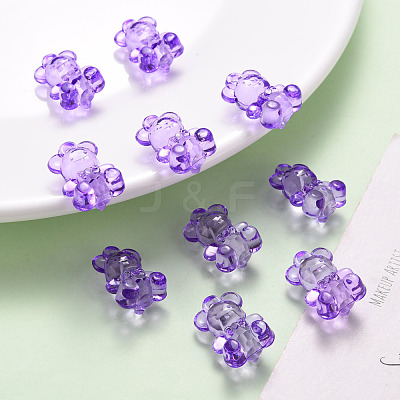 Transparent Acrylic Pendants TACR-S151-01B-747-1