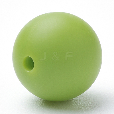 Food Grade Eco-Friendly Silicone Beads LS-SIL-R008C-08-1