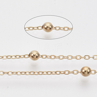 Brass Coated Iron Cable Chains CH-T002-01LG-1