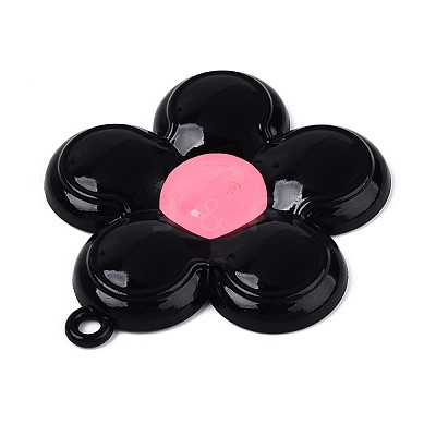 Spray Painted Alloy and Enamel Big Pendants PALLOY-T092-80A-1