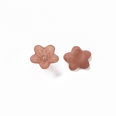 Transparent Acrylic Beads X-PL554-15-1