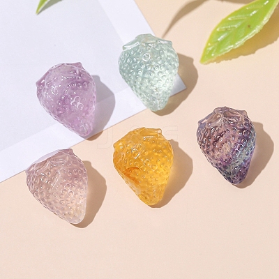 Natural Fluorite Carved Beads PW-WG1ACAE-19-1