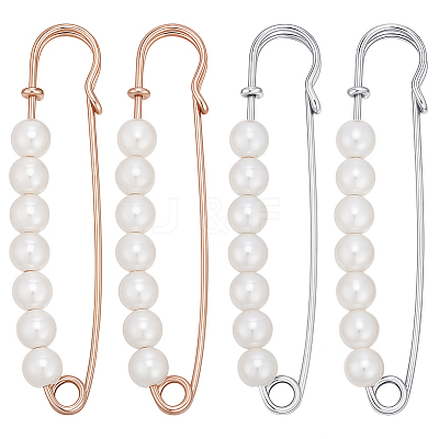 16Pcs 2 Colors Iron Kilt Pins JEWB-SC0001-89-1
