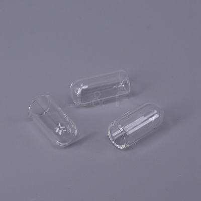 Handmade Blown Glass Bottles GLAA-WH0018-69-1