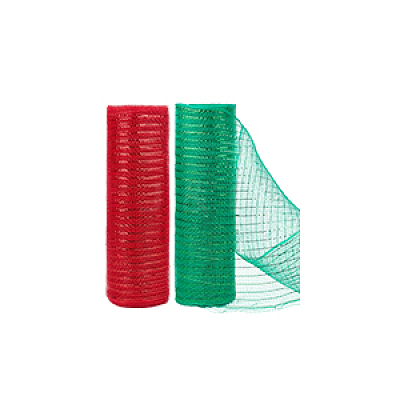 2 Rolls 2 Colors Plastic Veil Netting DIY-BC0012-99-1