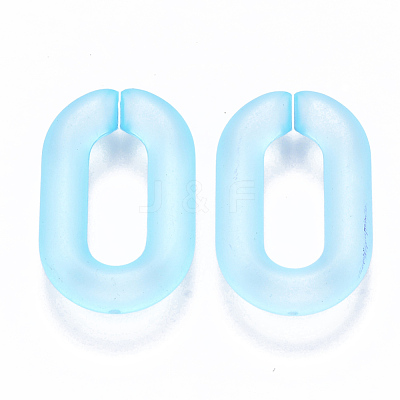 Transparent Acrylic Linking Rings X-OACR-S036-006A-K04-1