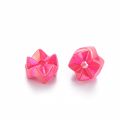Opaque Acrylic Beads TACR-S153-38I-1