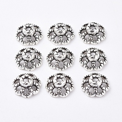 Tibetan Style Alloy Bead Caps LS-LF0761Y-1