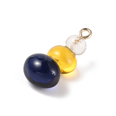 Three Color Resin Pendants LS-RESI-Z016-01C-LG-1