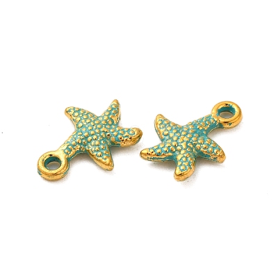 Starfish Alloy Pendants FIND-Z063-44G-1