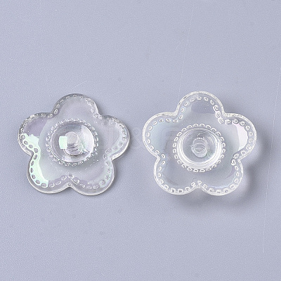 Transparent Acrylic Beads X-PACR-R246-058-1