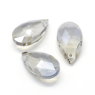 Faceted Glass Pendants X-GLAA-F069-L-A15-1