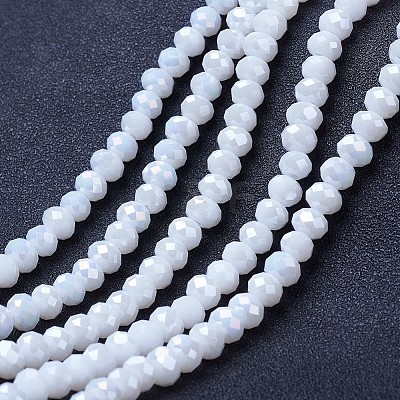 Electroplate Glass Beads Strands LS-EGLA-A034-P2mm-B18-1